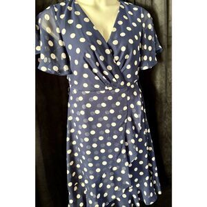 Jessica Howard Polka Dot Dress size 8